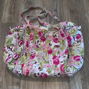 Vera Bradley make me blush large duffle